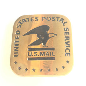 usps belt buckle
